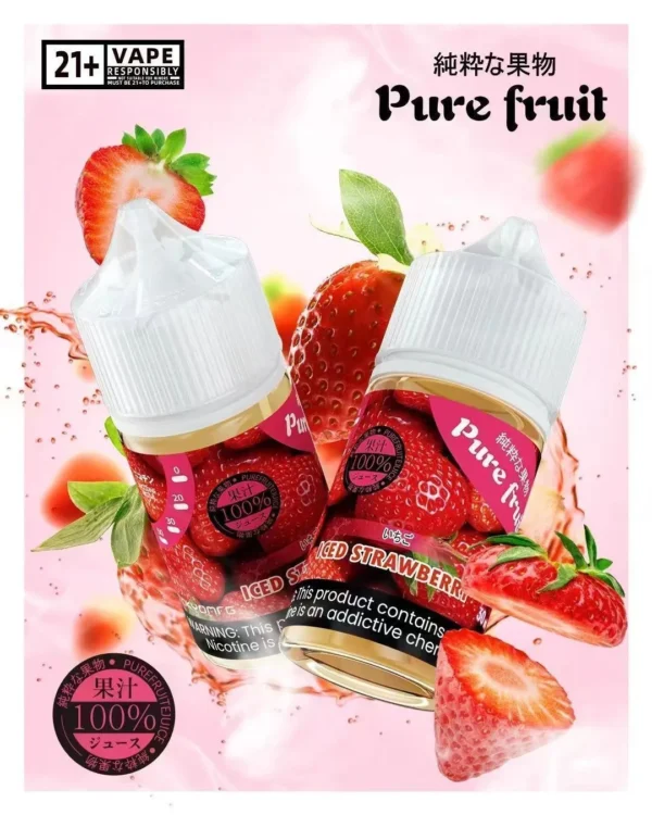 1783411017429.webp Pure Fruit純粹果物煙油 日本原裝進口30mL 現榨果汁爆汁感高還原風味定位 台灣現貨