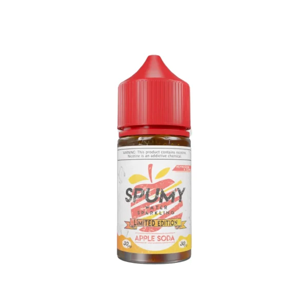 Apple-Soda-Limited-Edition-by-SPUMY-Juice-30ml-Salt-Nic.webp SPUMY蘇打煙油 隨身夏季最強口糧 30ml大容量 爆爽氣泡口感順喉不膩 台灣現貨