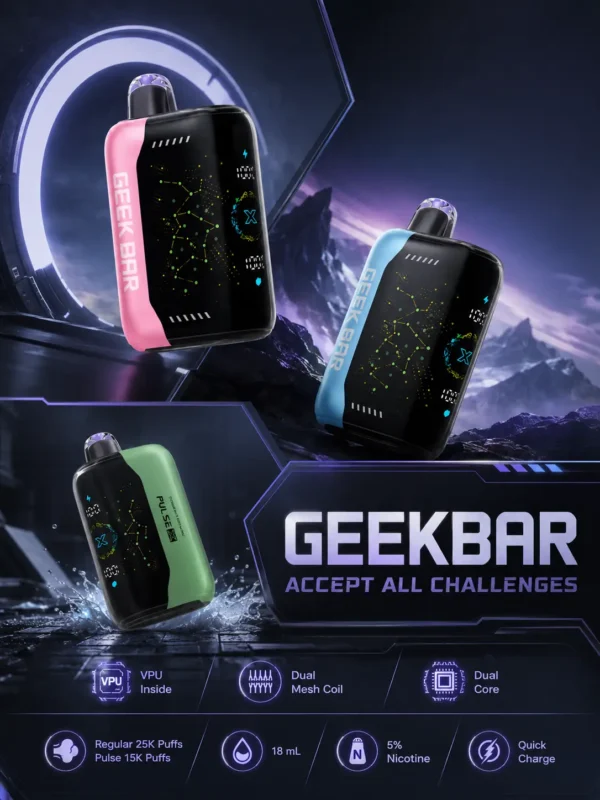 ChatGPT-Image-2026年8月31日-上午02_14_06.webp 【買5贈1】GEEK BAR Pulse X星空系列 25000口拋棄式電子煙 首創3D曲面全螢幕視覺旗艦定位 台灣現貨