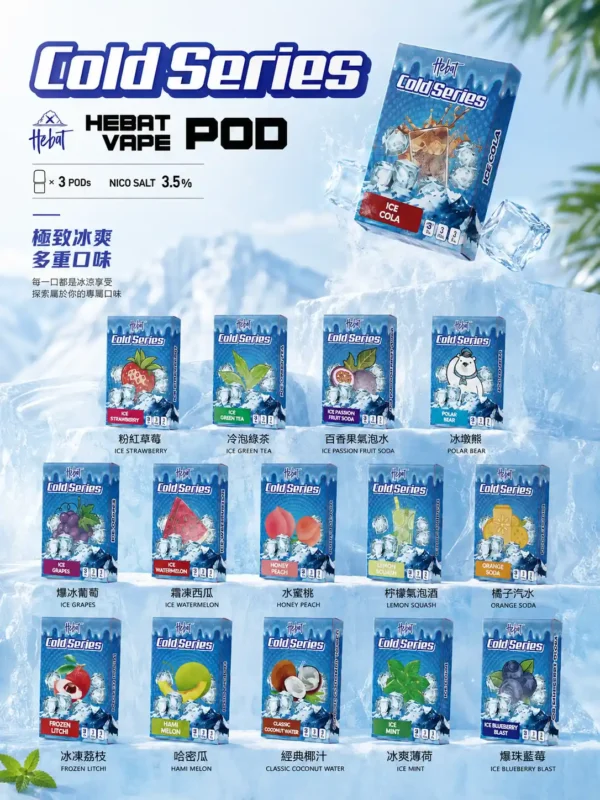ChatGPT-Image-2026年8月31日-下午11_05_36.webp Hebat喜貝一代通用煙彈 隨身備用補充彈 2ml大容量 3.5%尼古丁鹽 3入超值選 台灣現貨