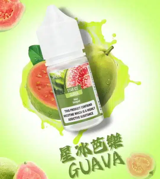 DIYA-煙油-30m-l-POD-專用-台灣-星冰芭樂.webp 【買5瓶送MKG主機】DIYA叮啞尼古丁鹽煙油 防嗆順口配方技術 30ml大容量注油小煙通用 台灣現貨