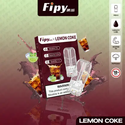 【買三贈主機】Fipy果派一代通用煙彈 2.2ml容量 3%尼古丁鹽 頂級陶瓷芯 全台現貨秒發