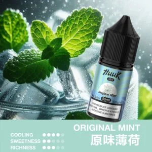 MEHA 魅嗨 HUUK 煙油30ml巨量裝 30mg尼古丁鹽黃金配比 專用注油小煙 台灣現貨秒發