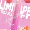 LIMI 冰感水果系列 7000口 炫彩吸氣發光視覺設計 結合可充電大電量與高解析清涼口感