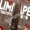 LIMI 冰感水果系列 7000口 炫彩吸氣發光視覺設計 結合可充電大電量與高解析清涼口感