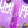 LIMI 冰感水果系列 7000口 炫彩吸氣發光視覺設計 結合可充電大電量與高解析清涼口感