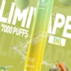 LIMI 冰感水果系列 7000口 炫彩吸氣發光視覺設計 結合可充電大電量與高解析清涼口感