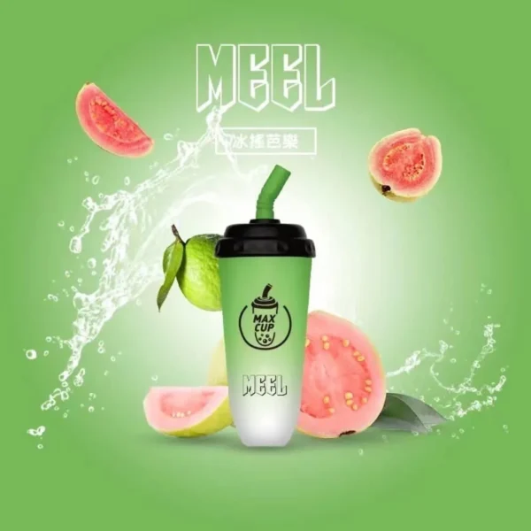 MEEL奶茶杯-芭樂-1000x1000-1.webp MEEL 奶茶杯 6000口大容量拋棄式電子煙 600mAh長效電力與智慧Type-C快充 3%順滑濃度