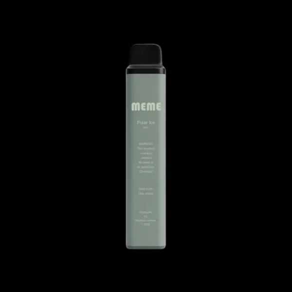 MEME-polar-ice.webp MEME韓國熱銷 7000口拋棄式電子煙 韓系調香極致絲滑 霧化細膩黃金配比定位 台灣現貨
