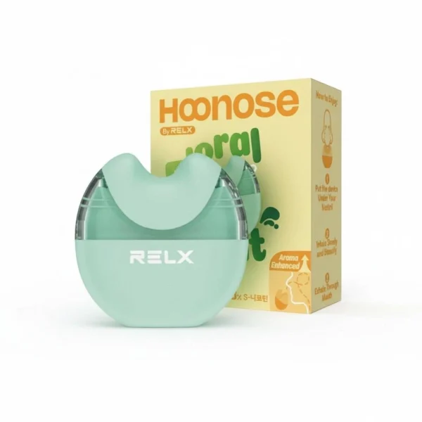 RELX-悅刻-Hoonose-鼻吸-圖片-2.webp RELX悅刻 Hoonose 4000口拋棄式鼻吸棒 天然薄荷成分 4000口氣流續航 緩解鼻塞提神設備