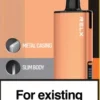 RELX悅刻x-box-16000口拋棄式電子煙-橙色主機.webp RELX悅刻 X-BOX系列 16000口專用換彈拋棄式電子煙套裝 可替換煙彈系統 台灣現貨秒發