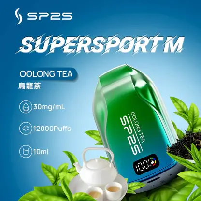 SP2S歐洲版12000口拋棄式電子煙 10ml澎湃容量技術 3%尼古丁鹽順滑摯喉電力一目瞭然 台灣現貨
