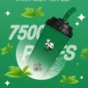 VAKA 冰感水果奶茶系 7500口 萌熊貓造型隨身攜帶超搶眼 3% 尼古丁鹽長效續航 旅遊出差備用推薦