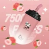VAKA 冰感水果奶茶系 7500口 萌熊貓造型隨身攜帶超搶眼 3% 尼古丁鹽長效續航 旅遊出差備用推薦
