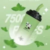 VAKA 冰感水果奶茶系 7500口 萌熊貓造型隨身攜帶超搶眼 3% 尼古丁鹽長效續航 旅遊出差備用推薦