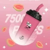 VAKA 冰感水果奶茶系 7500口 萌熊貓造型隨身攜帶超搶眼 3% 尼古丁鹽長效續航 旅遊出差備用推薦