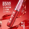 bc29df2b4a45f101f830eaab31d01555.jpg.webp XIAOKE 梟客8500口拋棄式電子煙 8.5ml儲油量 3%尼古丁鹽 支援Type-C充電 台灣現貨秒發