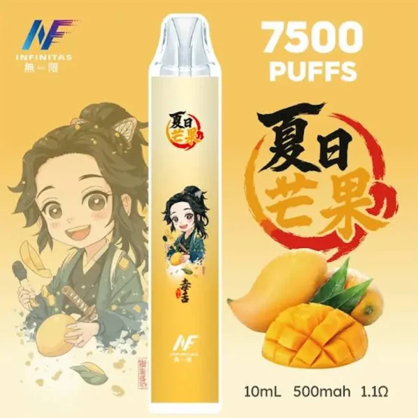 images-1.webp inf 無限 鬼滅之刃聯名 拋棄式 7500口 限量動漫動態塗裝機身 潮流收藏級高CP值一次性設備