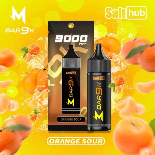 marbo-9k-orange-sour-524x524-1.webp Marbo Bar 9000口拋棄式電子煙 650mAh電池 14ml油艙 Mesh網狀芯 Type-C快充 台灣現貨