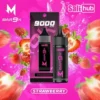 marbo-9k-strawberry-524x524-1.webp Marbo Bar 9000口拋棄式電子煙 650mAh電池 14ml油艙 Mesh網狀芯 Type-C快充 台灣現貨