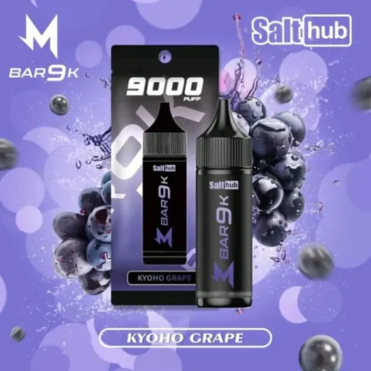 marbo9k-kyoho-grape-524x524-1.webp Marbo Bar 9000口拋棄式電子煙 650mAh電池 14ml油艙 Mesh網狀芯 Type-C快充 台灣現貨