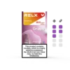 多汁葡萄.webp 【買三盒加購350贈主機 買十贈二】RELX悅刻六代煙彈 日常隨身備用補充彈 防漏磁吸結構 3%~5%尼古丁鹽 台灣現貨