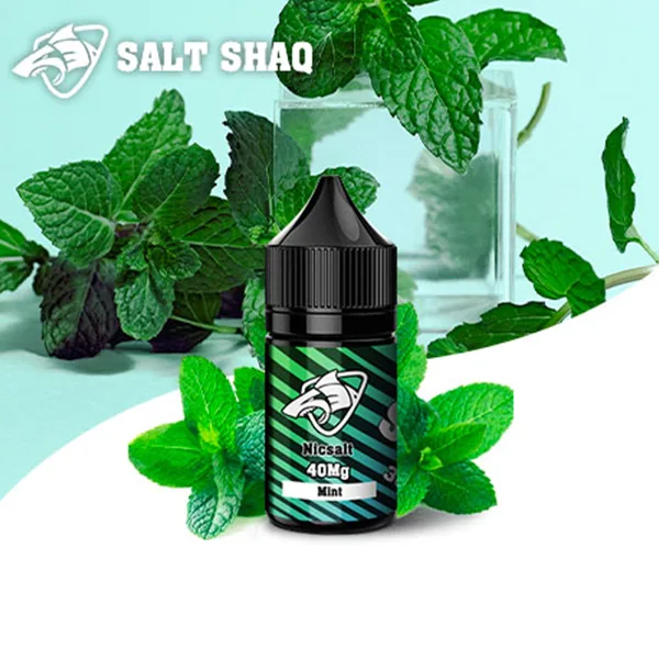 SALTSHAQ鯊克煙油 隨身小煙解癮神器 30ml極致爆爽涼感 40mg尼古丁鹽 台灣現貨秒發